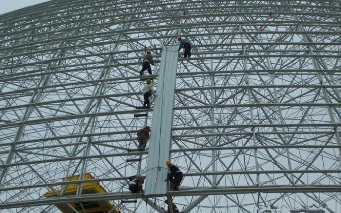 日喀则网架装配好以后应当留神哪八项验收事件